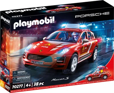 Produktbild von PLAYMOBIL 70277 City Action Porsche Macan S der Feuerwehr