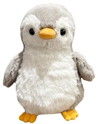 Produktbild von Pinguin Kuscheltier Stofftier 21 cm Grau