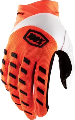 Immagine prodotto di Guanti 100% Airmatic XL arancione fluo - guanti da MTB resistenti con ottima presa