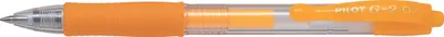 Produktbild von PILOT G2 Neon Gelschreiber – Gelstift, 0.32mm, nachfüllbar, Farbe Neonapricot