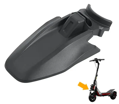 Produktbild von Schutzblech Vorne 165x88mm Für Ninebot ZT3 ZT3 Pro Kotflügel Schwarz