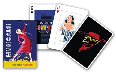 Obrázok produktu pre Piatnik 141010 – Musicals! Kartová hra, 55 kariet