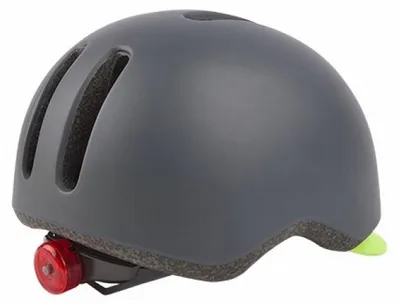 Zdjęcie produktu dla Kask rowerowy Polisport Commuter City, dla dorosłych i młodzieży, L, ciemnoszary matowy, AS