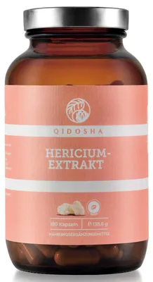 QIDOSHA Hericium Extrakt Kapseln hochdosiert, 180… – Bild 1