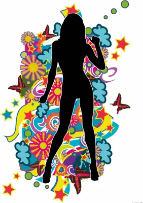 Produktbild von Schöne Frauen Kunstdruck Bild - Pop Art Mädchen II (80 x 60 cm)