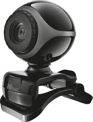 Productafbeelding van Trust Exis - Webcam - 0,3 megapixel - Zwart, zilver - USB 2.0 - Videoresolutie: 640 x 480 pixels