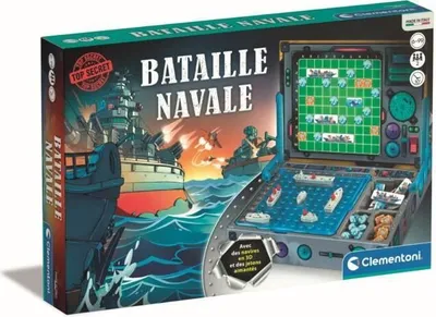 Immagine prodotto di CLEMENTONI Battaglia navale magnetica, navi 3D, gioco di logica, 2 giocatori