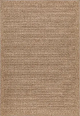 Immagine prodotto di Teppium Tappeto Interno Esterno Tessitura Piatta Look Naturale Sisal Impermeabile Stile Boho Scandinavo, Dimensioni: 240x340 cm