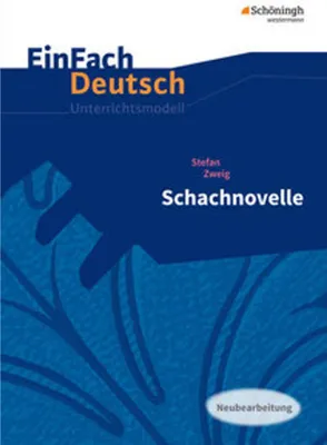 Obrázek produktu pro Schachnovelle. EinFach Deutsch Unterrichtsmodelle