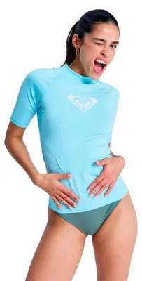 Produktbild von Roxy Erjwr03548 Whole Hearted Langarm-rash Guard Blau M Frau Blau M