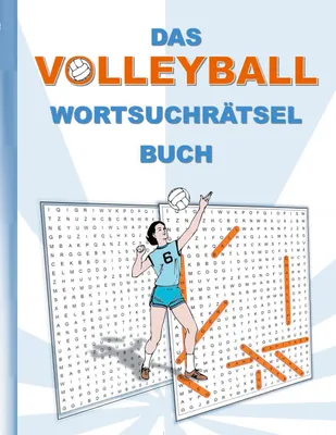 Produktbild von Das Volleyball Wortsuchrätsel Buch