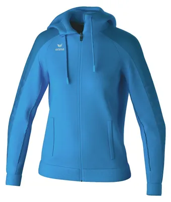 Produktbild von Erima Evo Star Trainingsjacke mit Kapuze Curaçao/Mykonos