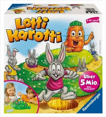 Produktbild von Lotti Karotti Brettspiel für 2 bis 4 Spieler