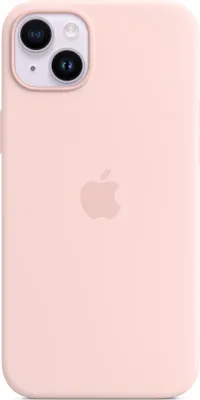 Produktbild von Apple Silikon Case iPhone 14 Plus rs mit MagSafe - kalkrosa