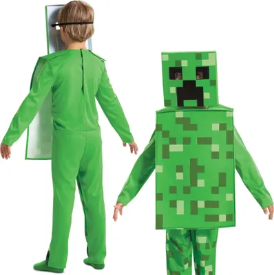 Immagine prodotto di Costume Minecraft in maschera Creeper 137-149 cm 10-12L