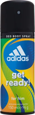 Obrázek produktu pro Adidas, Get Ready, Dezodorant, 150 ml