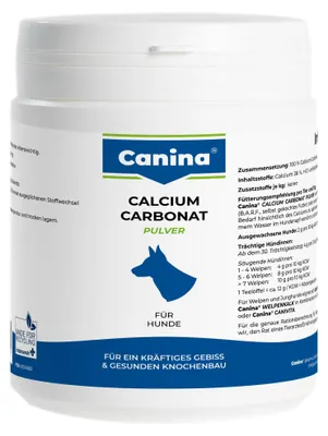 Immagine prodotto di Canina Calcio Carbonato Pulver 400g