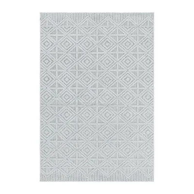 Zdjęcie produktu dla 140x200 cm Dywan Bahama 5156 Szary - na zewnątrz i do domu