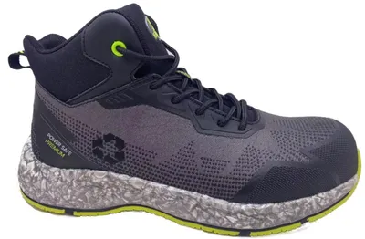 Produktbild von Sicherheitsstiefel Ecostar Mid S1P schwarz-neongrün