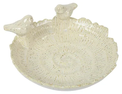 Produktbild von Flamingo Vogeltränke Thom 18 x 18 x 7,6 creme