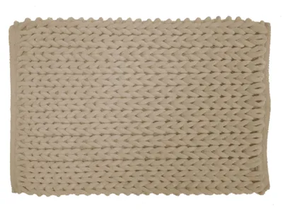 Produktbild von Weiche Badematte aus Chenille mit rutschfester Unterseite