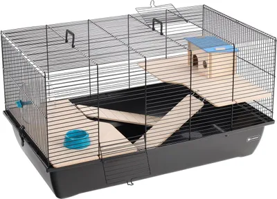 Produktbild von Flamingo Hamsterkäfig Chipper schwarz