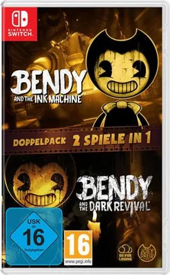 Produktbild von Bendy  Double Pack  Switch  Ink Machine + Dark Revival