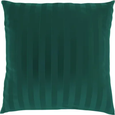 Produktbild von Satin-Kissenbezug mit Streifen DARK GREEN