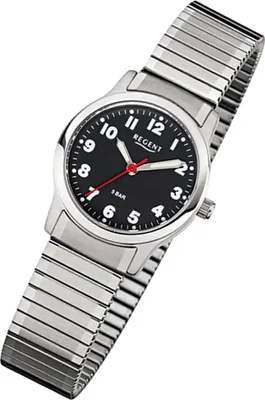 Produktbild von Regent Damen Armbanduhr F-1016 Edelstahl mit Zugband