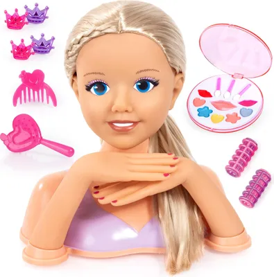 Zdjęcie produktu dla Głowa do stylizacji z kosmetykami