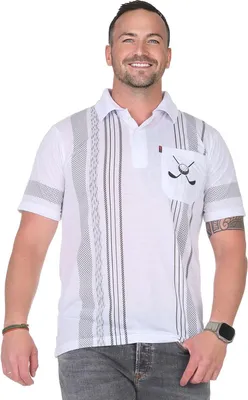 Immagine prodotto di Polo estiva da uomo a maniche corte, bianco/2XL/54