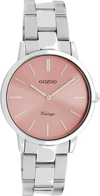 Produktbild von Oozoo - Damenuhr - C20040 - Silber Pink