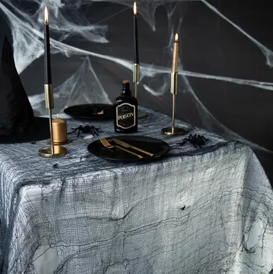 Immagine prodotto di Tovaglia ragnatela, decorazione di Halloween da appendere