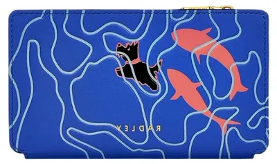 Produktbild von London Coin Street Koi Fish Small Bifold Card Wallet