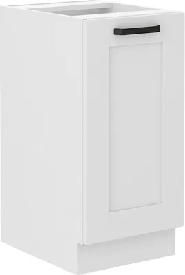Produktbild von Eintüriger Unterschrank LAILI – Breite 40 cm, Weiß