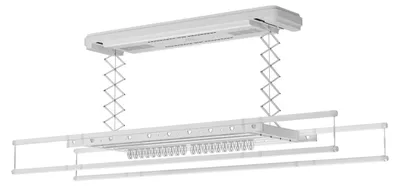 Produktbild von Wasophoogte® Decken wäscheständer, elektrischer wäscheständer für die decke, Classic, Aluminium, 35kg Tragfähigkeit