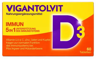 Immagine prodotto di Vigantolvit Immun compresse per il sostegno del sistema immunitario, 60 compresse