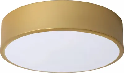 Zdjęcie produktu dla Plafon 20 cm LED 12W złoty okrągły UNAR Lucide