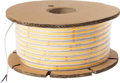 Produktbild von LED-Streifenrolle Dimmbar 220V COB Selbstgleichrichtend 560 LED/m 50m 14W/m 1250lm/m SILICONE FLEX Breite 10mm Schnitt 10cm IP65 4000K Neutralweiß