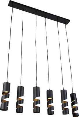 Produktbild von TRIO-Leuchten Pendelleuchte STREAM DH 7.50x150 cm schwarz Hängelampe
