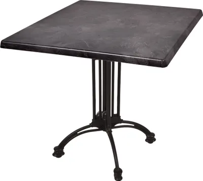 Produktbild von Bistrotisch DARK SLATE MORENA 03 | 80×80 cm