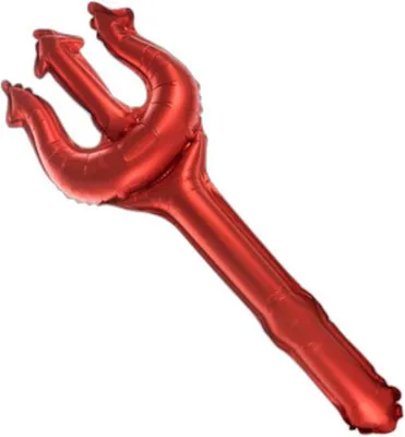 Produktbild von Folienballon, Teufelshörner, rot, 19 x 60 cm