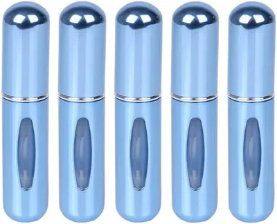 Produktbild von Tragbare, nachfüllbare Sprühflasche 5 ml aus Kunststoff mit Zerstäuber