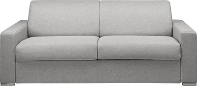 Produktbild von 4-Sitzer-Express-Sofa – Grau – Liegefläche: 160 cm – Matratze 14 cm – mit Memory-Schaum – CALITO