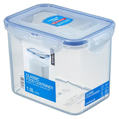 Obrázek produktu pro LocknLock CLASSIC, vzduchotěsná nádoba | 1 litr | 15 x 10,9 x 11,7 cm | Nádoba na skladování potravin | Bez BPA