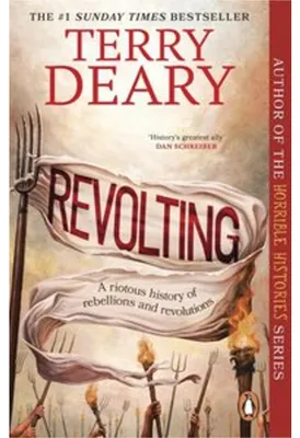 Imagen del producto de Terry Deary: Revolting – Buch über Rebellionen und Aufstände (Ivaylo, Spartakus, Suffragetten)