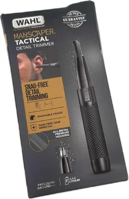 Zdjęcie produktu dla Golarka elektryczna Wahl do pielęgnacji zarostu 2 w 1 Precision Grooming długotrwałe ładowanie akumulatorowe