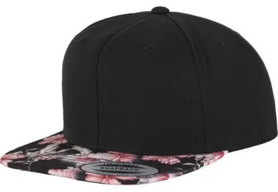 Image de Casquette Snapback Flexfit « Classic Pro-Style » LT3223 (taille unique) (noir/rouge)