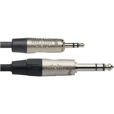 Obrázek produktu pro Stagg NAC1MPSPSR, kabel stereo JACK/MINI JACK, 1m