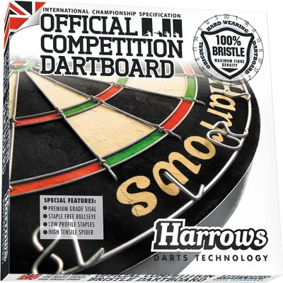 Produktbild von Harrows Official Board Black 1 kg Dartscheibe